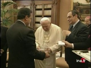 Pape Jean Paul II et Arafat