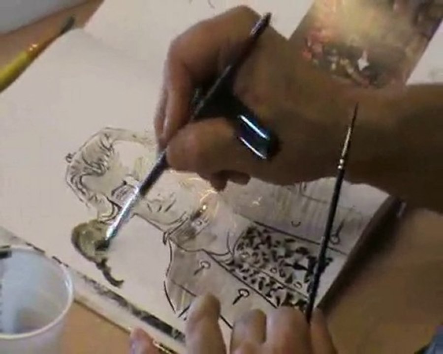 Festival Abracadabulles 2010, dédicace Ruckstuhl.