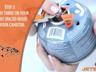 Jetboil(R) Introduces Tool to Recycle Gas Canisters
