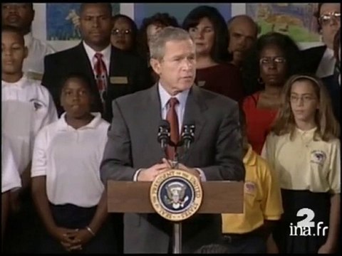 [Attentats New York : déclaration du président George W Bush]