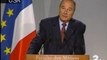 [Attentats Etats-Unis : déclaration de Jacques Chirac]