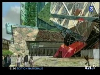 [Plateau brève : freedom Tower : première pierre]