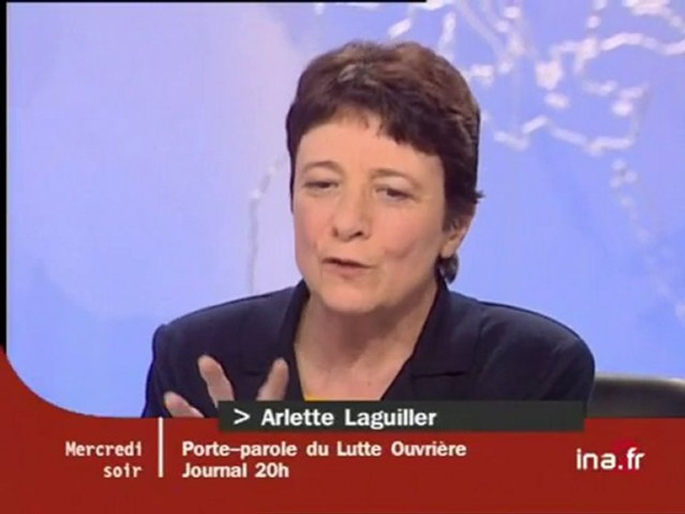 Plateau invités : Arlette Laguillier