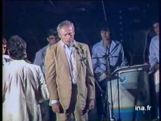 Yves Montand "Le Chant des Partisans" à Jerusalem (live) - Archive INA