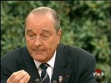 Interview du Président de la République, Jacques Chirac