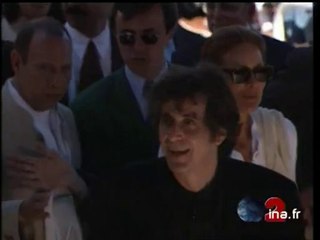 Al Pacino au festival de Cannes - Archive INA