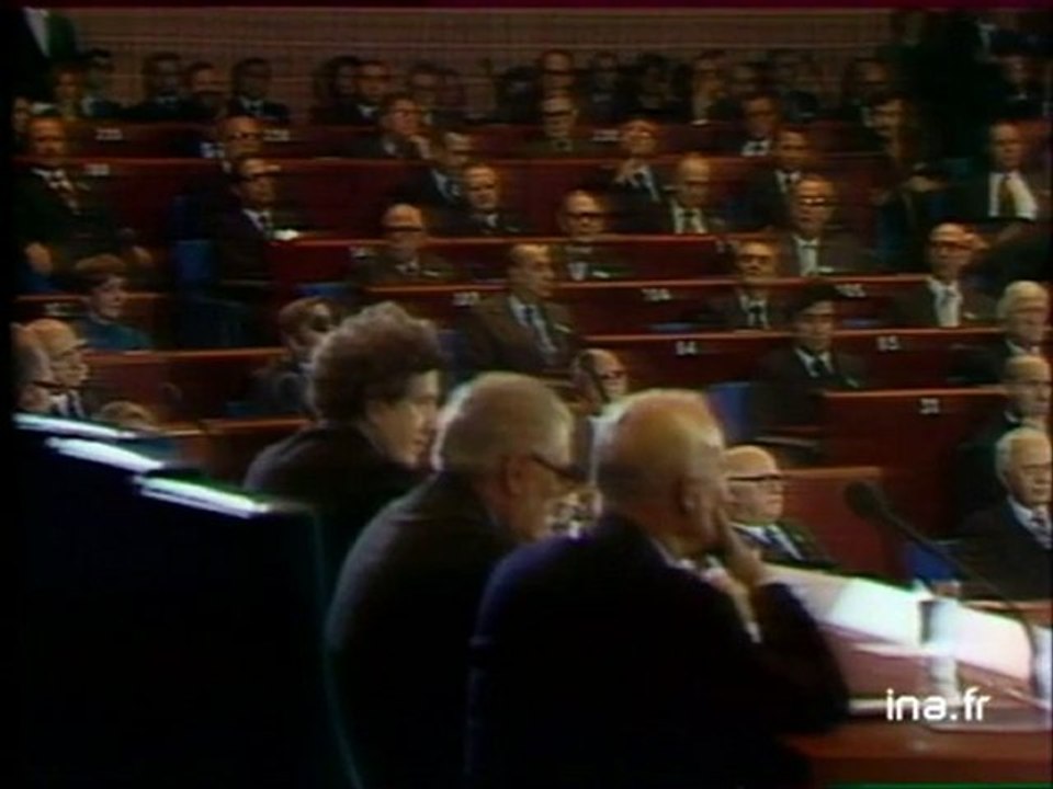 Inauguration palais de l'Europe : discours de Valéry Giscard d'Estaing