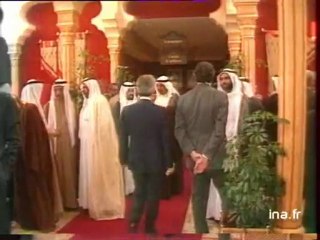 Valéry GISCARD D'ESTAING à Abou Dhabi
