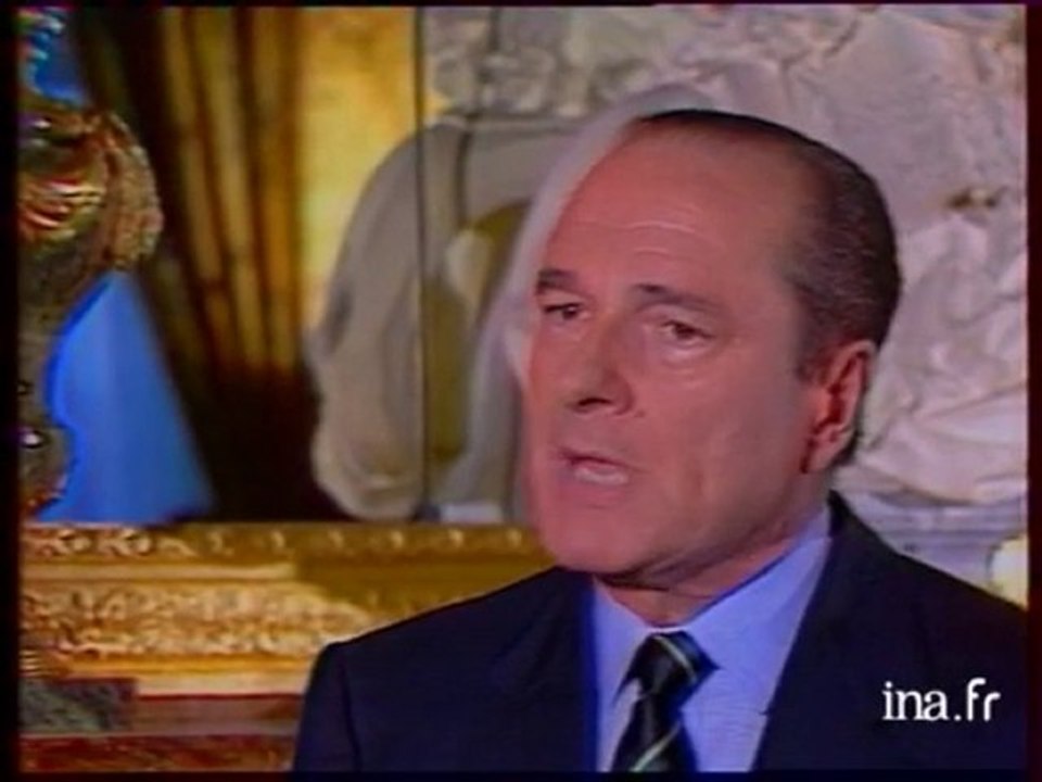 France : réactions politiques mauroy/chirac/barre/marchais/giscard d'Estaing
