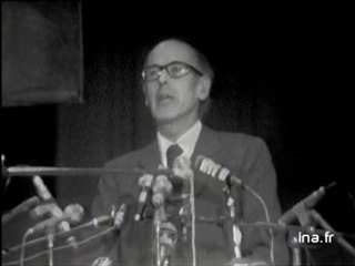 Valéry Giscard D' Estaing à Saint Ouen l' Aumône