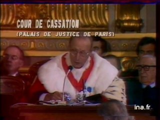 Audience solennelle cour de cassation