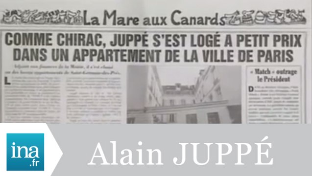 Le Canard Enchaîné et l'appartement d'Alain Juppé - Archive INA