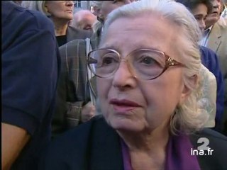 [L'hommage des toulousains aux victimes de l'explosion de l'usine AZF]