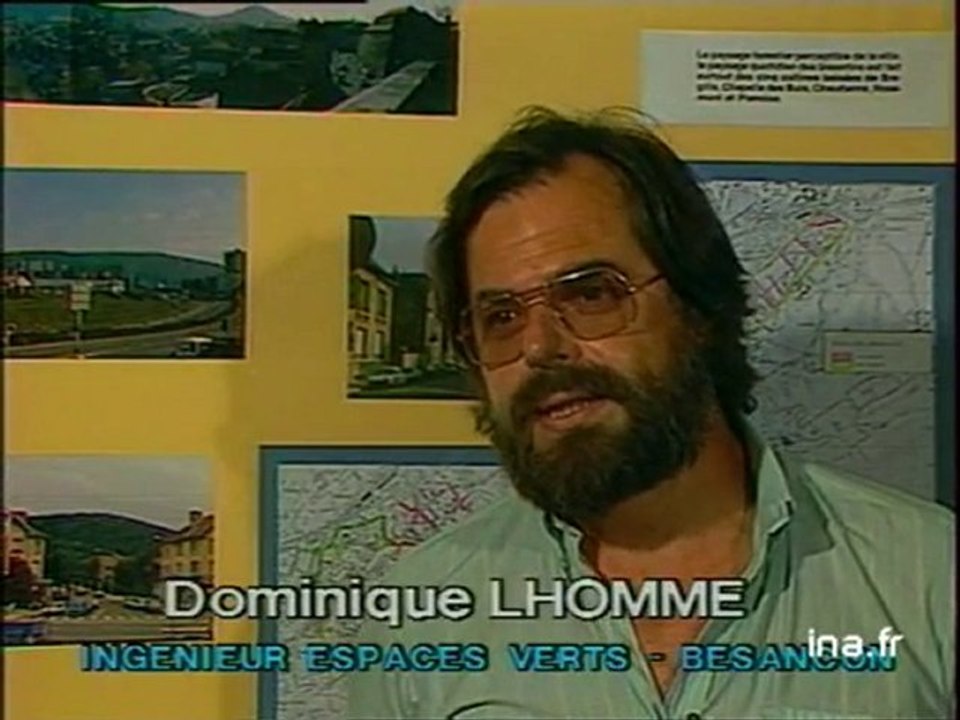 Exposition sur les espaces verts de la ville de Besançon