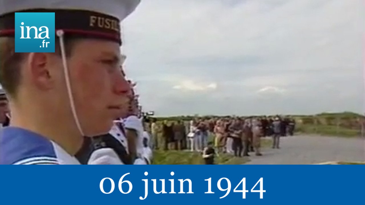 42ème anniversaire du débarquement allié en Normandie - Archive INA