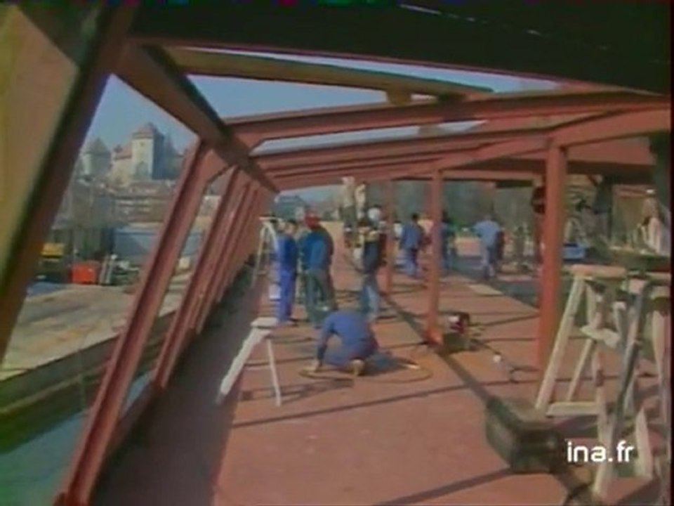 Annecy : le bateau Libellule