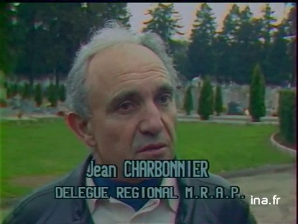 Manifestation du MRAP, mouvement contre le racisme et pour l'amitié entre les peuples