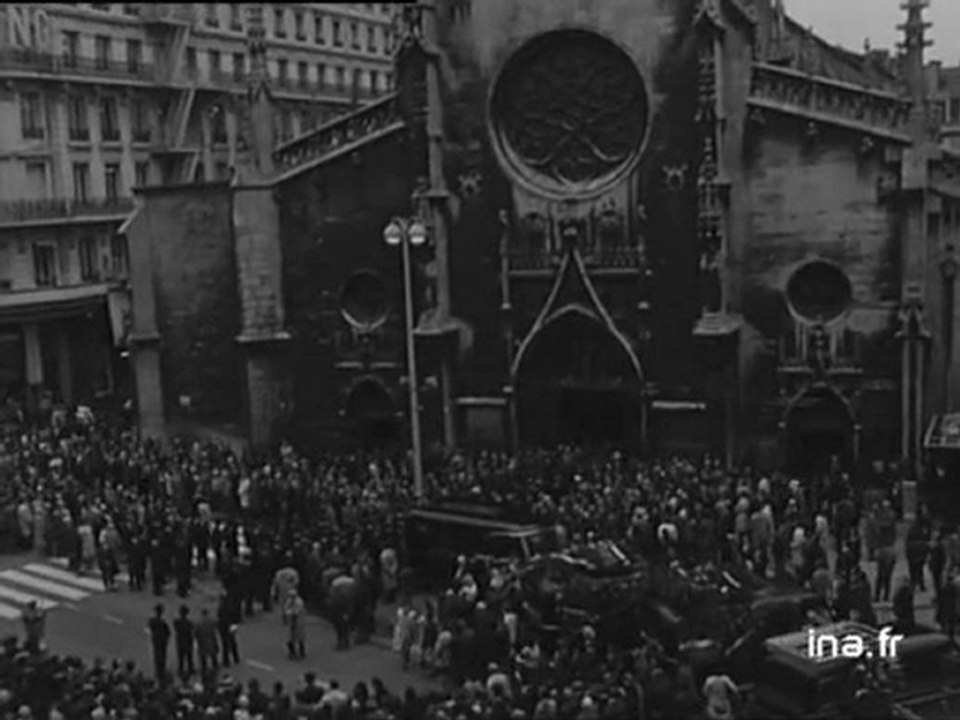 Les obsèques du commissaire René LACROIX