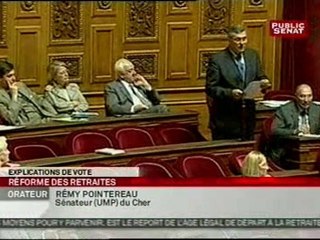 SEANCE,Suite du projet de loi de réforme sur les retraites