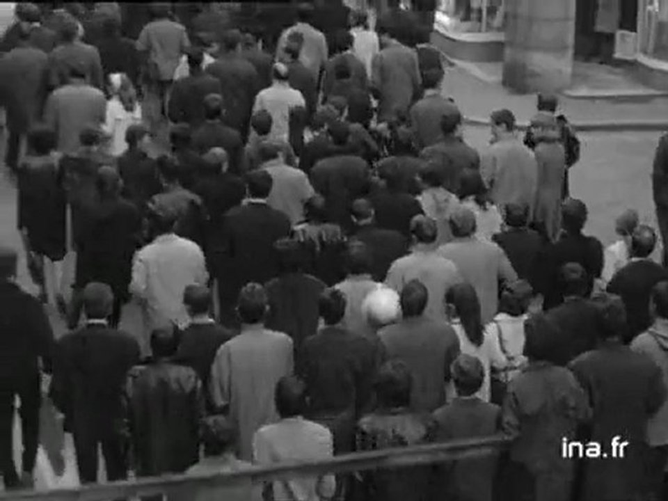 Manifestation des étudiants à Besançon