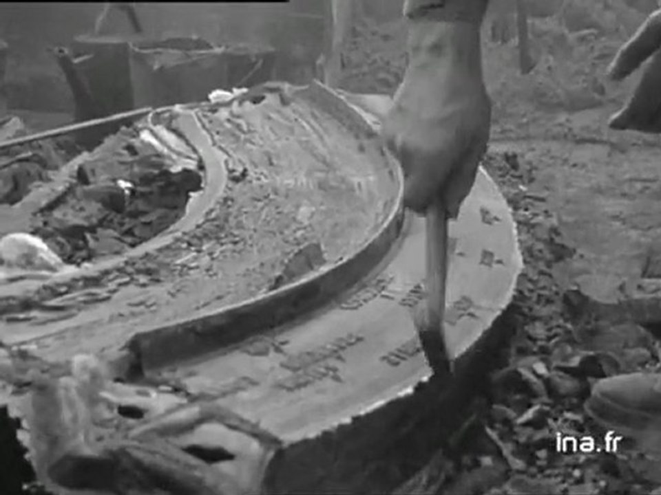 Fonderie de la table d'orientation à Vesoul