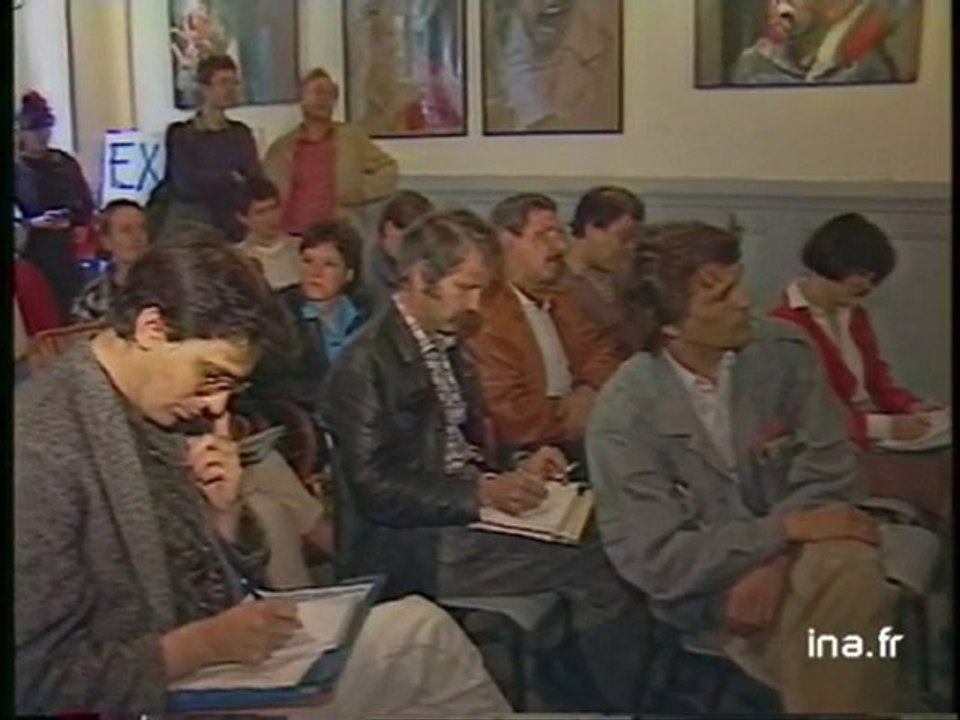 Conférence de presse de l'association des "Jeunes Arabes de Lyon"