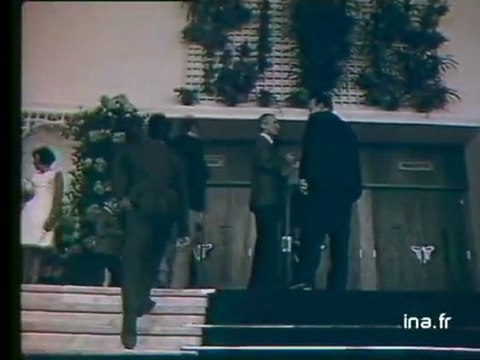 Décès d'Orson Welles. Image d'archives Cannes 1968