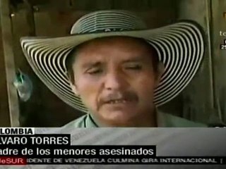 En Colombia, culpan al Ejército del asesinato de dos niños