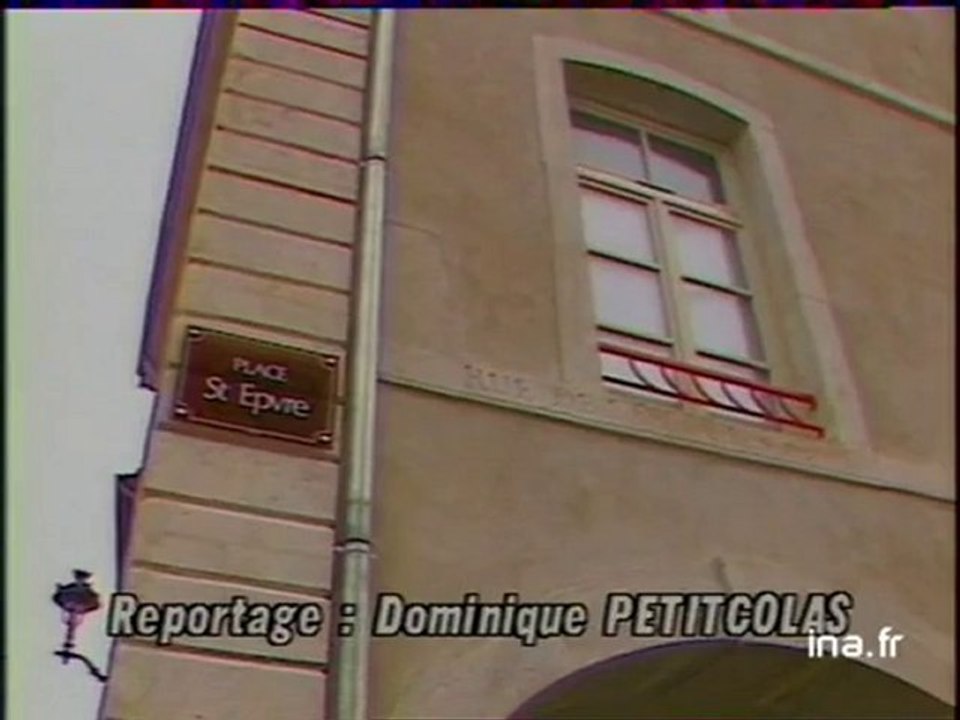 Inauguration de la place Saint Epvre