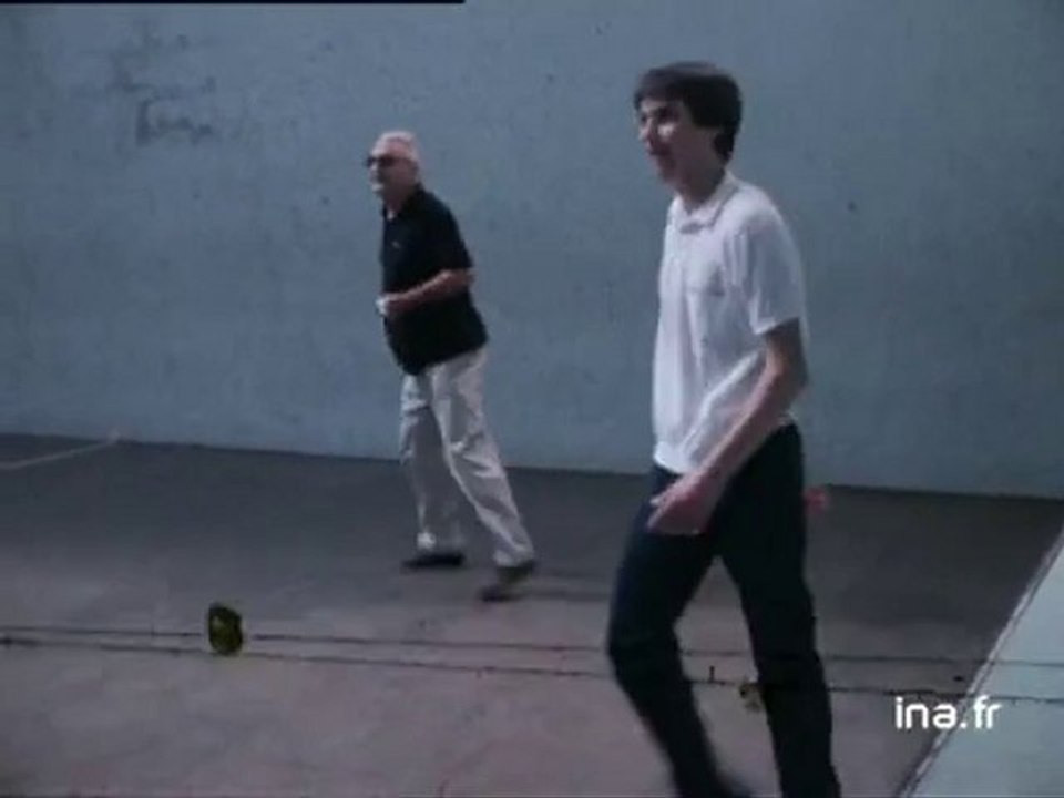 Bayonne : la  pelote basque et Louis Toulet "Eskutik"