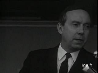 Inauguration des écoles de l'ENAC et SUP AERO par Michel Debré