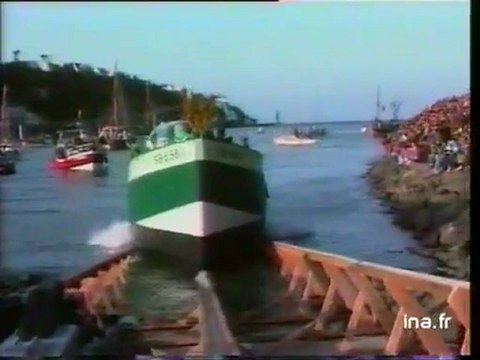 Mise à l'eau de vieux gréements pour Brest 92