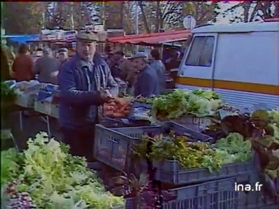 Le Mans : marché des Jacobins