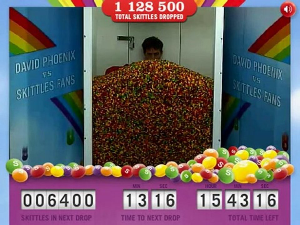 David Phoenix Vs Skittles Fans (THE DROP)