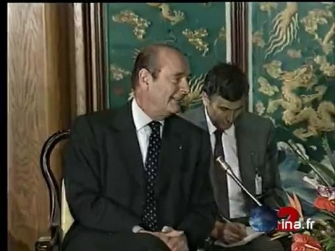 Jacques Chirac en Chine