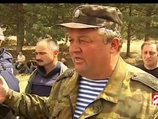 [Les troupes russes en Géorgie]