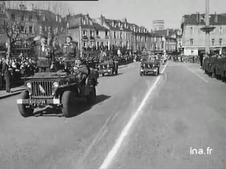 Prise d'armes à Brive