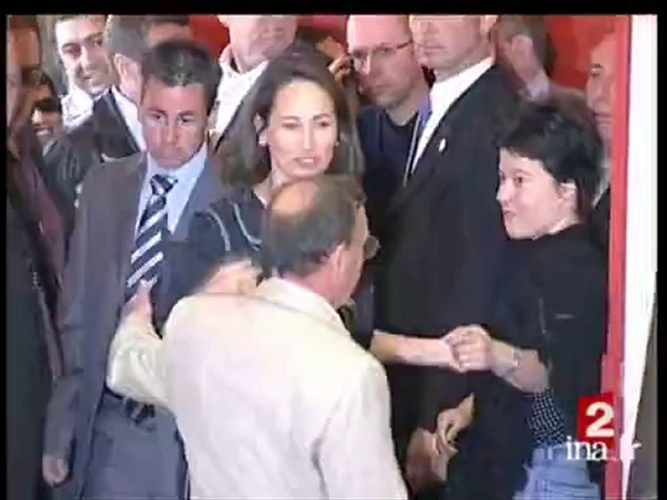 Vote de Ségolène Royal à Melles