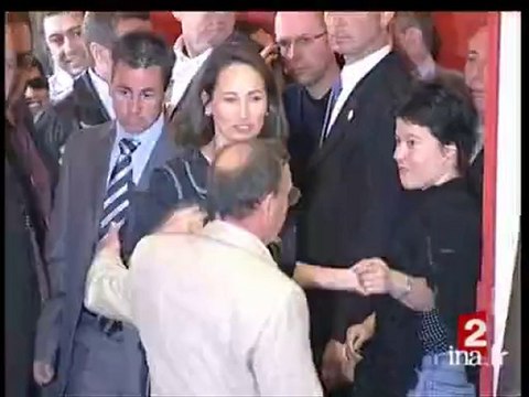 Vote de Ségolène Royal à Melles