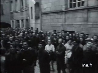 Manifestation à Saint Junien