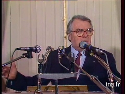 Pierre Mauroy : Voeux à la presse