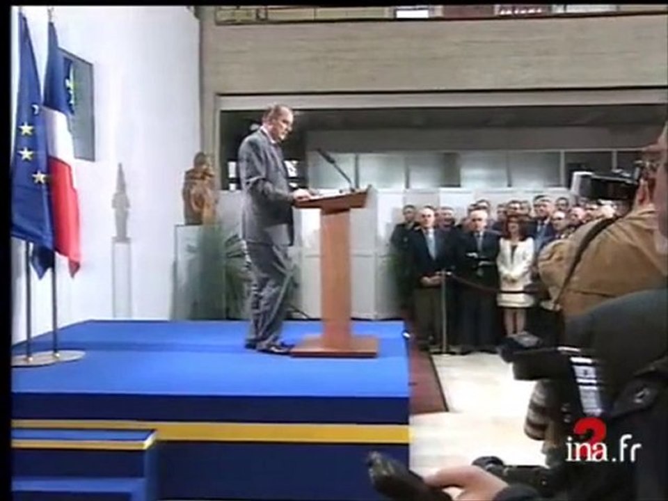 Jacques Chirac à Mantes- la-Jolie