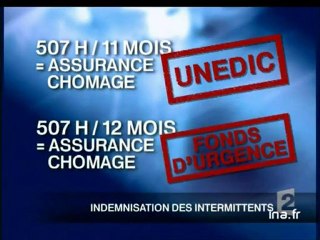 [Les négociations des intermittents]
