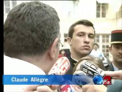 Matignon : passation des pouvoirs entre Alain Juppé et Lionel Jospin