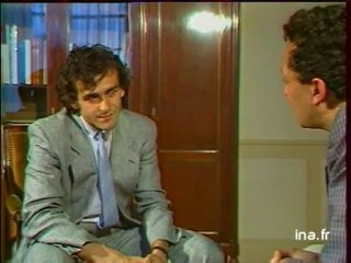Michel Platini "on est toujours les mêmes, pas des superstars" - Archive vidéo Ina