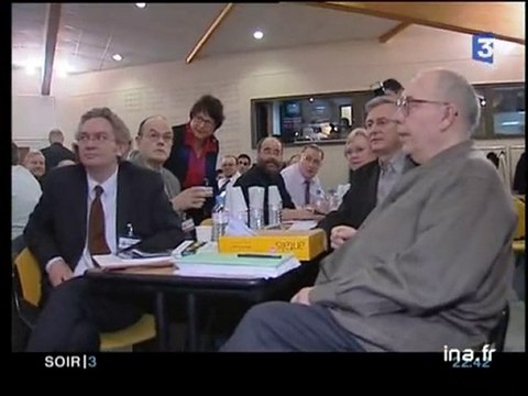 Conférence de presse de Jean Claude Mailly, successeur de Marc Blondel à FO.