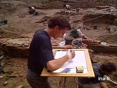 Toulouse, fouilles archéologiques dans le quartier Saint Michel