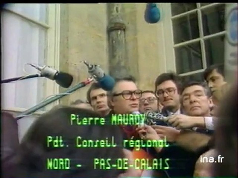 Pierre Mauroy à l'Elysée - Archive vidéo INA