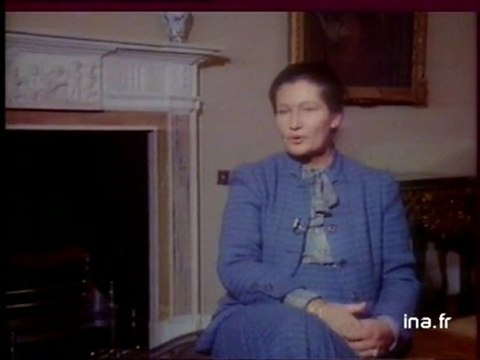 Visite de Simone Veil en Angleterre