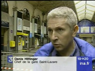 [Incendie Gare Saint Lazare]